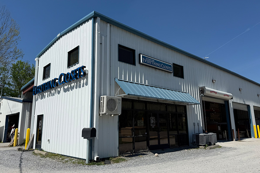 Custom closets manufacturing facility and showroom