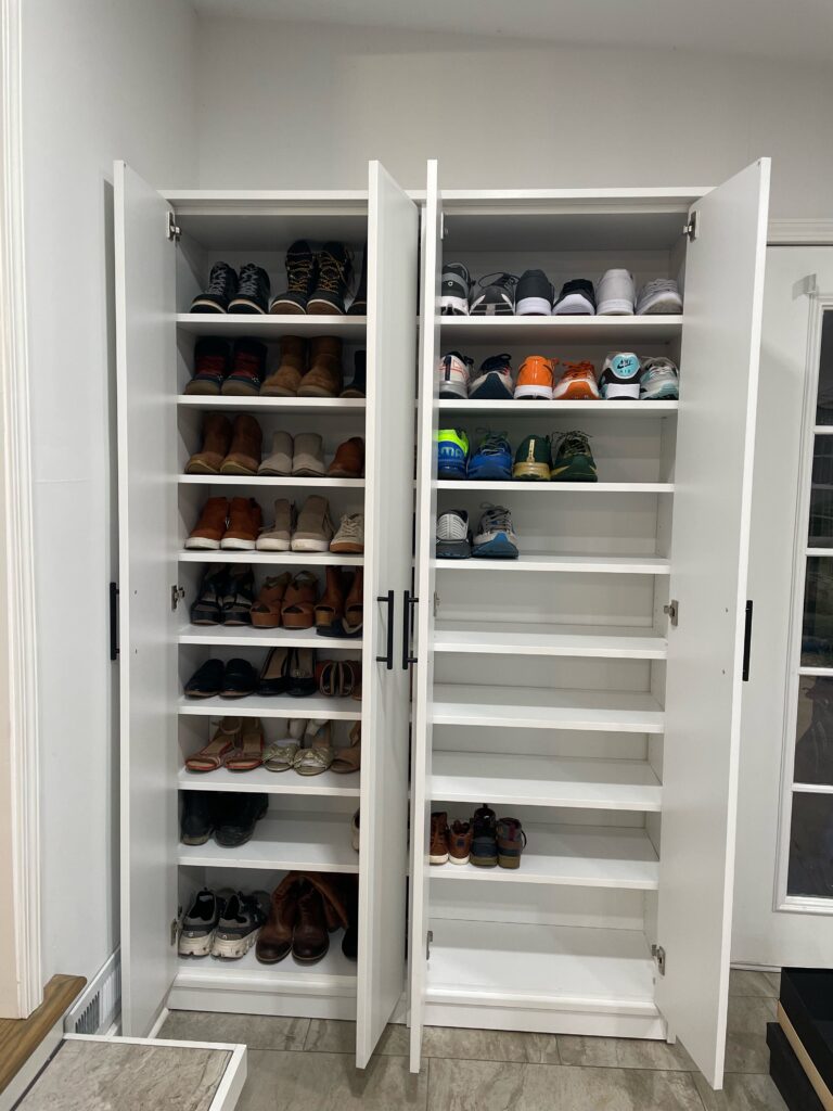 Custom Mudroom Storage